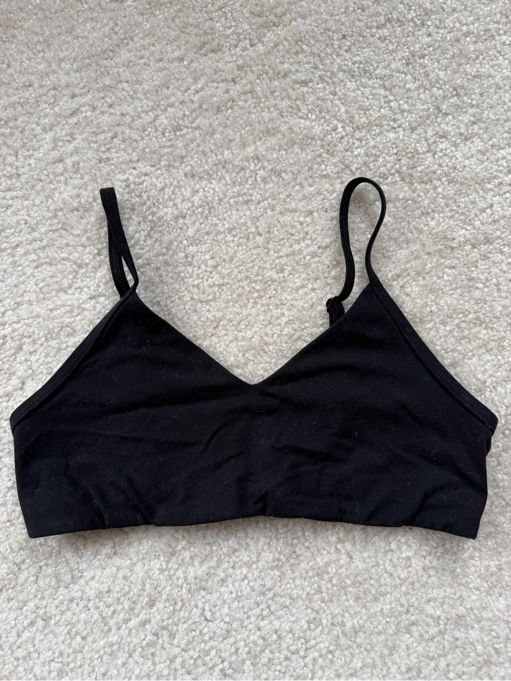 Aritzia Black Bralette